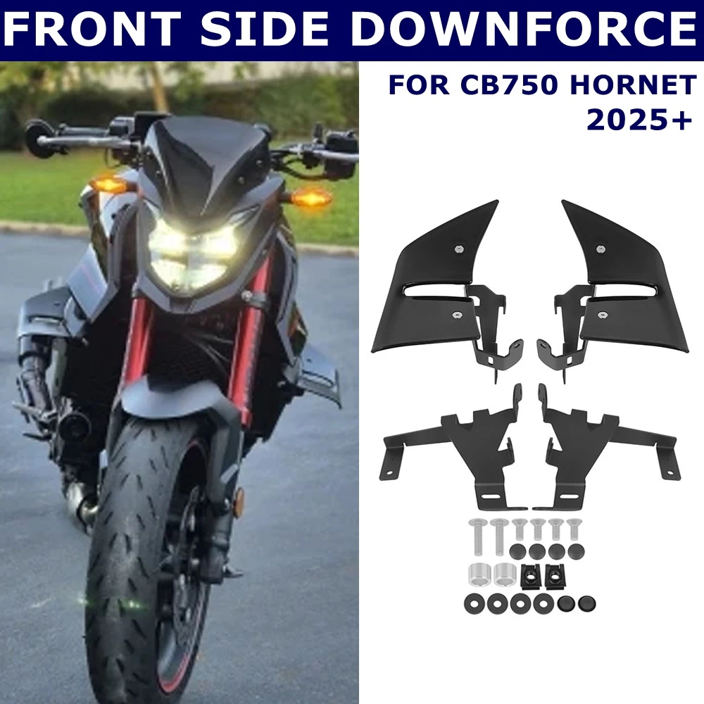 Per Honda CB750 Hornet CB 750 2025 Moto Anteriore Downforce Spoiler Aerodinamico Lato Nudo Carenatura Winglet Ala Deflettore