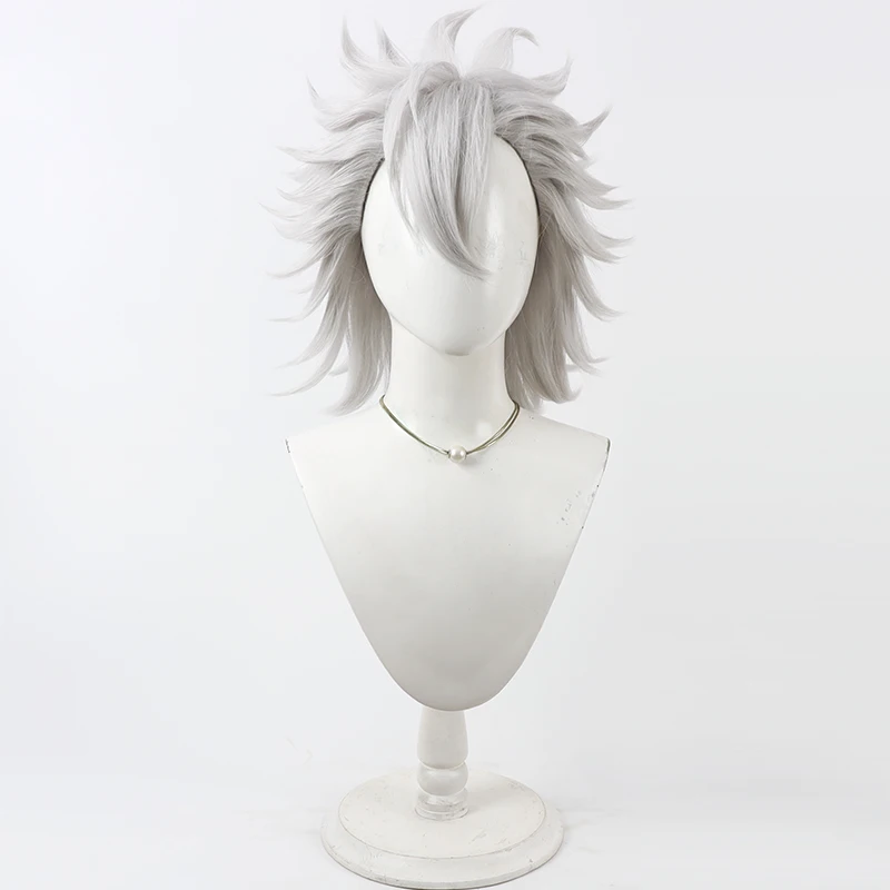 트위스트 원더랜드 잭 코스프레 가발 할로윈 카니발 파티 소품 합성 머리 내열성 섬유 + 가발 모자