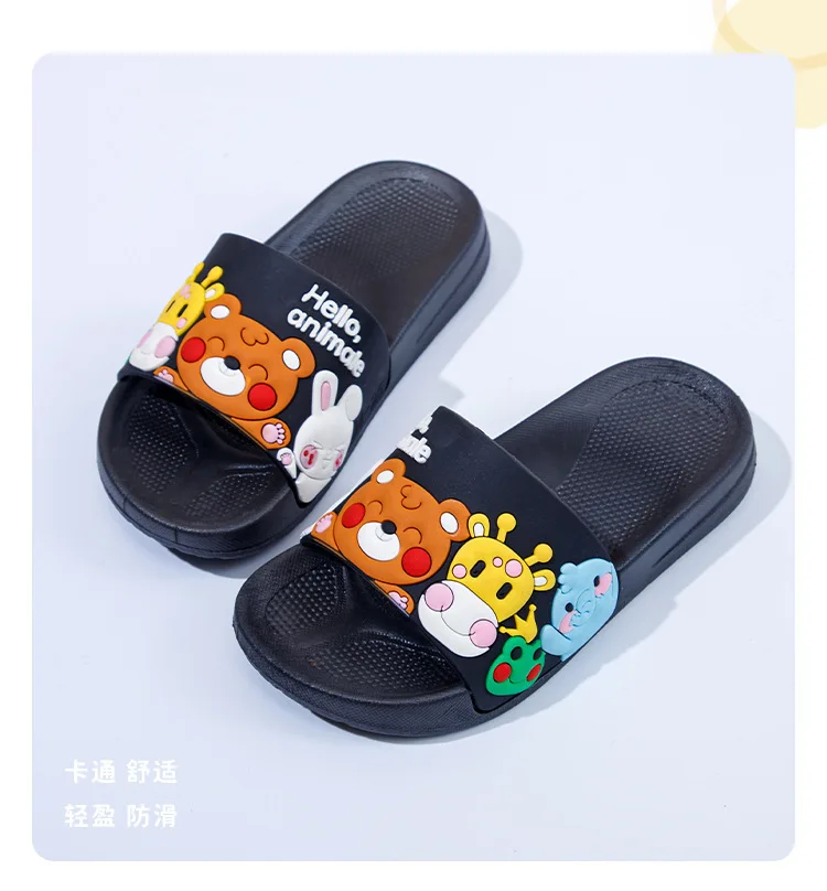 2026 Cartoon Kinderpantoffeln Jungen Mädchen Freizeitschuhe Flache Strand-Wasserschuhe Indoor Weiche Niedliche Flip-Flops für Jungen Mädchen – Detail 20