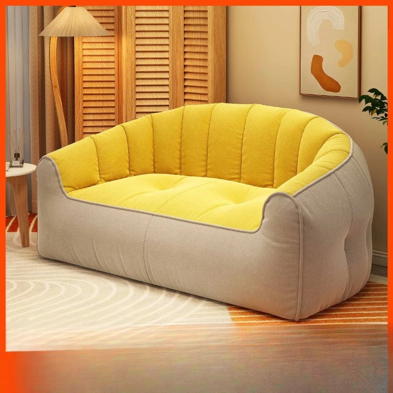 

Tatami lazy sofa two-seat lying dormitory balcony bay window sofa small apartment rental house floor sofa