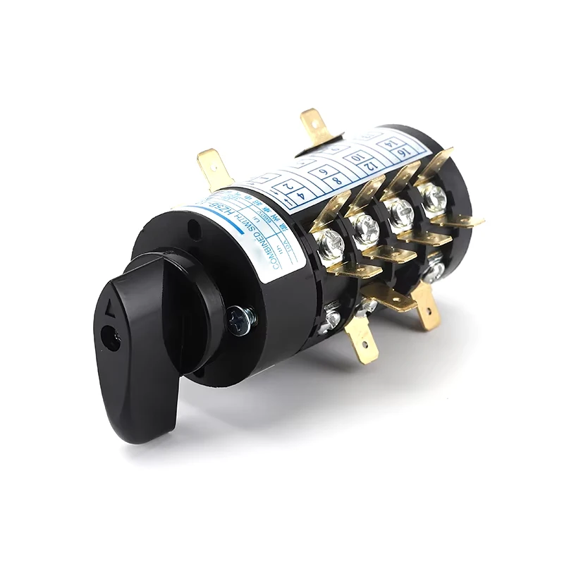 HZ5B-20/4.BBB 4.CCC 4 Phase Rotary Cam Transfer Combination Switch For Electric Welding Machine Sliver Contact 20A 660V