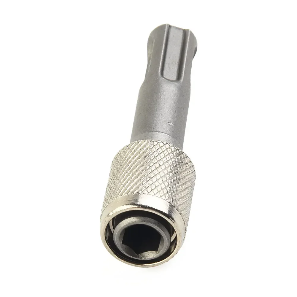 1PC Electric Hammer Conversion Connecting Rod Sleeve SDS Round Shank To Hex Converter Impact Drill Head Adapter Tool Texture