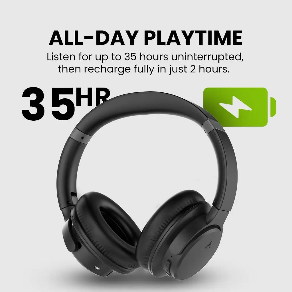 Wireless Headphones for TV Watching, Easy Setup & Charging Dock, 35H Play Time, Works with Optical, AUX & Bluetooth TVs view 5