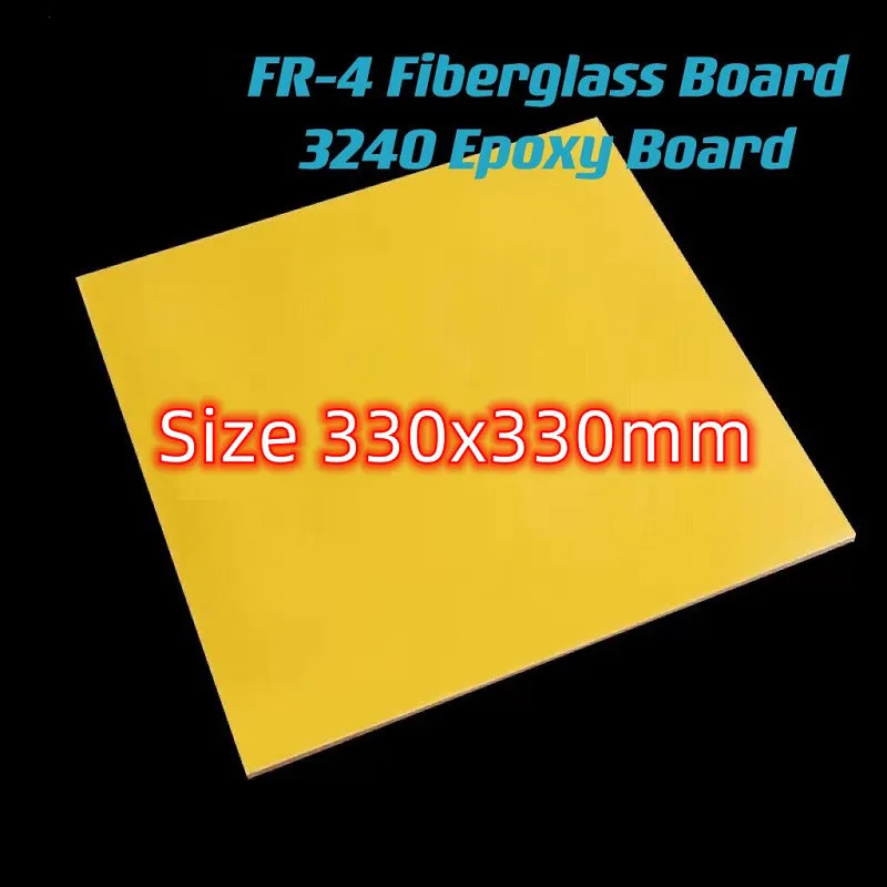 330mmx330mm Light-green FR4 Fiberglass Board 1mm 2mm 3mm ThicknessBlack 3240 Epoxy Resin Board G10 Bakelite Insulation Board