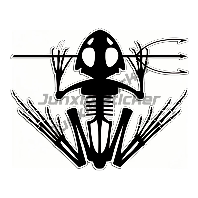 

Car Bumpers Stickers Frog Skeleton Decals Navy Seals Stickers Waterproof Vinyl Pegatinas for Motor Helmet Pitcher Fridge
