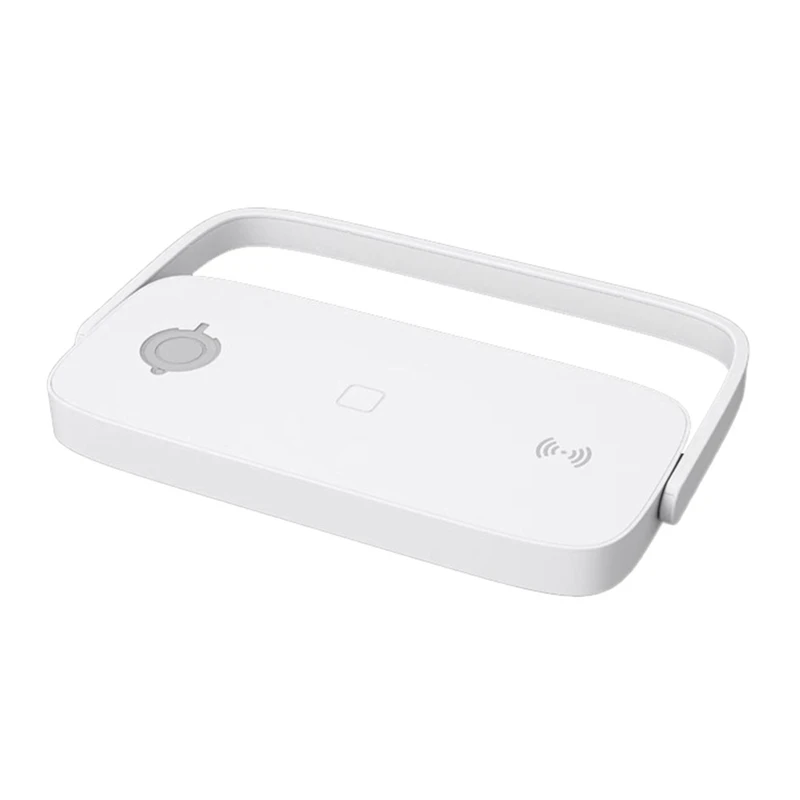 

AT93-4-In-1 Wireless Charger Stand With LED Night Lamp - Multi-Function Charging Dock For 15/14/13 And Watch