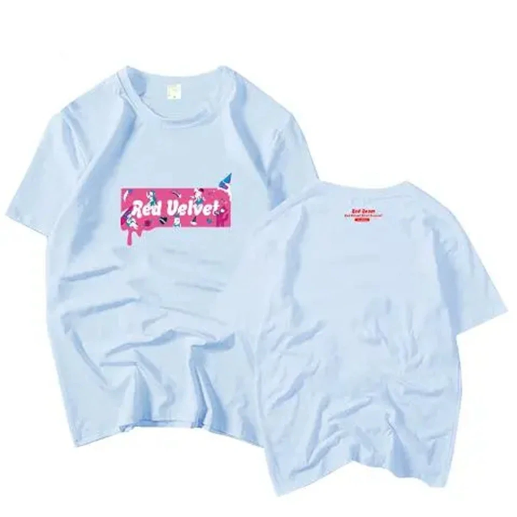 Y2K جديد قصير الأكمام رجل زوجين غرفة حمراء في اليابان الرجل تي شيرت فضفاض صالح طباعة ستار القطن الصيف ماجيك رجل ستار نفس النمط #1