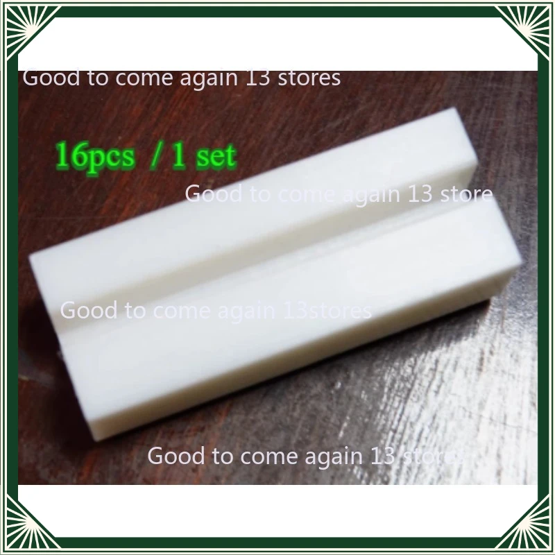 16Pcs /1 set Replacement Premium Nylon Slider for 2 Post Car Double Column Auto Lift Gantry Lift Repair Accessories