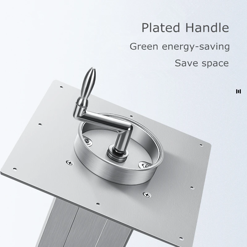 Imagem -02 - Ajuste Manual da Tabela do Elevador de Dobramento de Hoodland Tatami para o Uso Interno Baixa Cama e Cadeira Que Levanta 660 Libras Curso de Peso 480 mm
