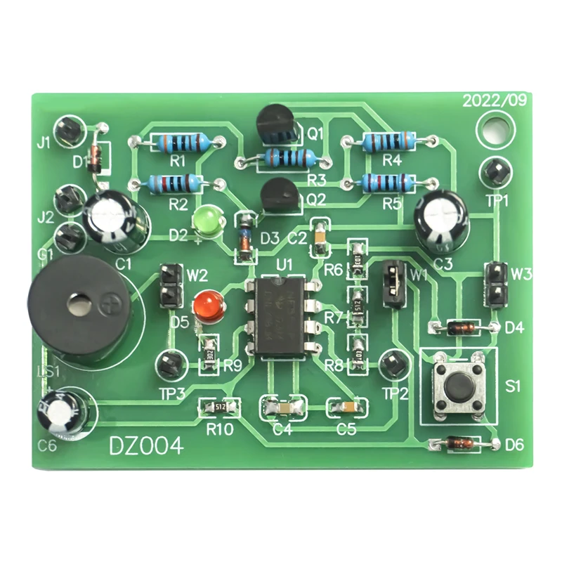 Doorbell Control Circuit Board Kit Skills Welding Exercise Practical Set for Making Printed Circuit Boards