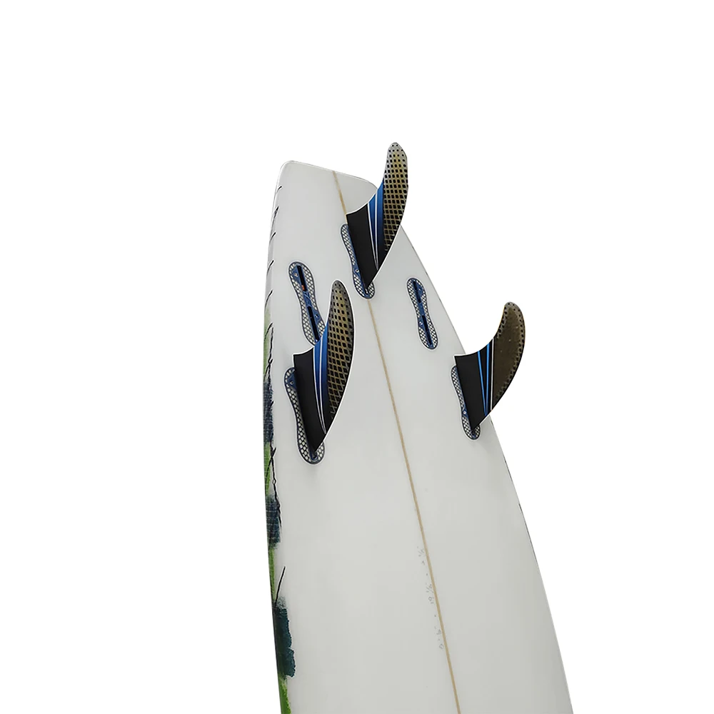 

Плавники для серфборда UPSURF G5/G7 Flowing Fins PERFORMER PC CARBON TRI FIN, плавники-стабилизаторы UPSURF FCSⅡ L Thruster для серфинга