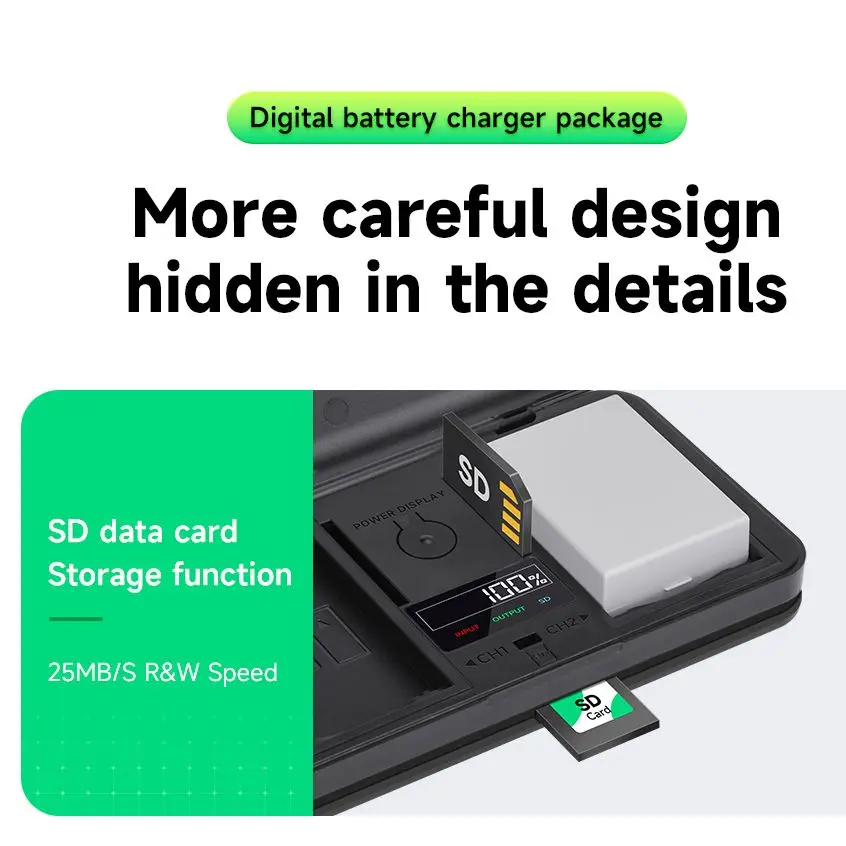 بالو LP-E8 LP E8 بطارية الكاميرا + شحن سريع SD شاحن صندوق تخزين مزدوج لكانون EOS 550D 600D 650D 700D المتمردين X4 X5 X6i X7