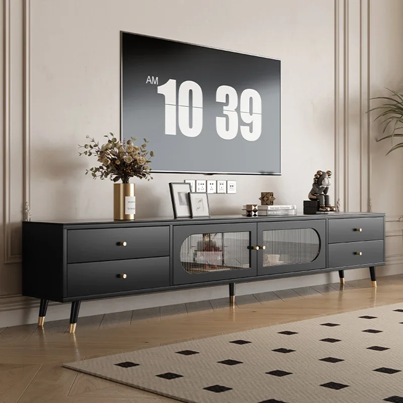 Furniture Luxury Living Room Decoration Stand Entertainment Unit Home Organizer Cabinet Nordic Soportes De TV Modern Console JGY