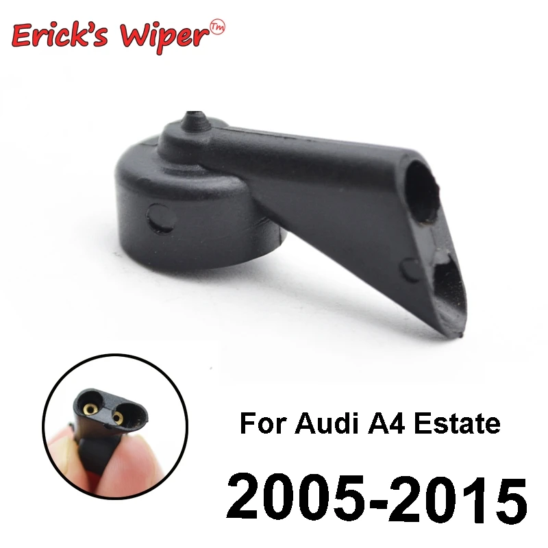 Erick\'s Wiper 1PC Rear Windshield Wiper Washer Jet Nozzle For Audi A4 S4 Avant Allroad Estate B6 B7 B8 05-15 OE:8K9955985A