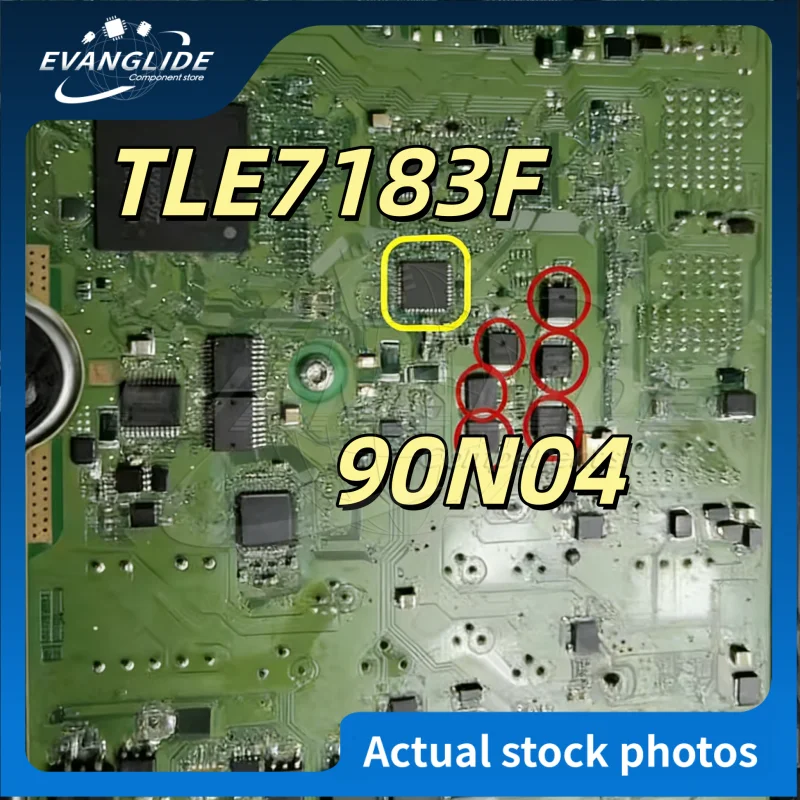 Original & New TLE7183F 90N04 For BMW B48, N55, N20, X5, X6 engine electronic valve failure chip