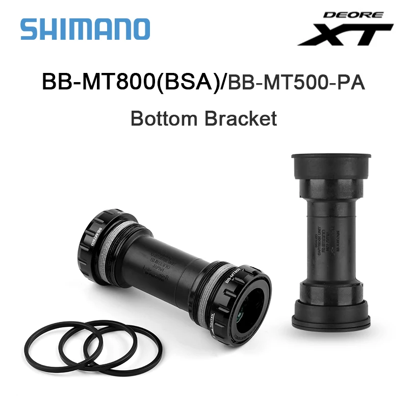 Shimano DEORE XT MT800 MTB Bottom Bracket BB52 68/73mm MT500 BB72 BB71 PA press-fit 86.5-92mm use for M6000/7000/8000Chainwheel