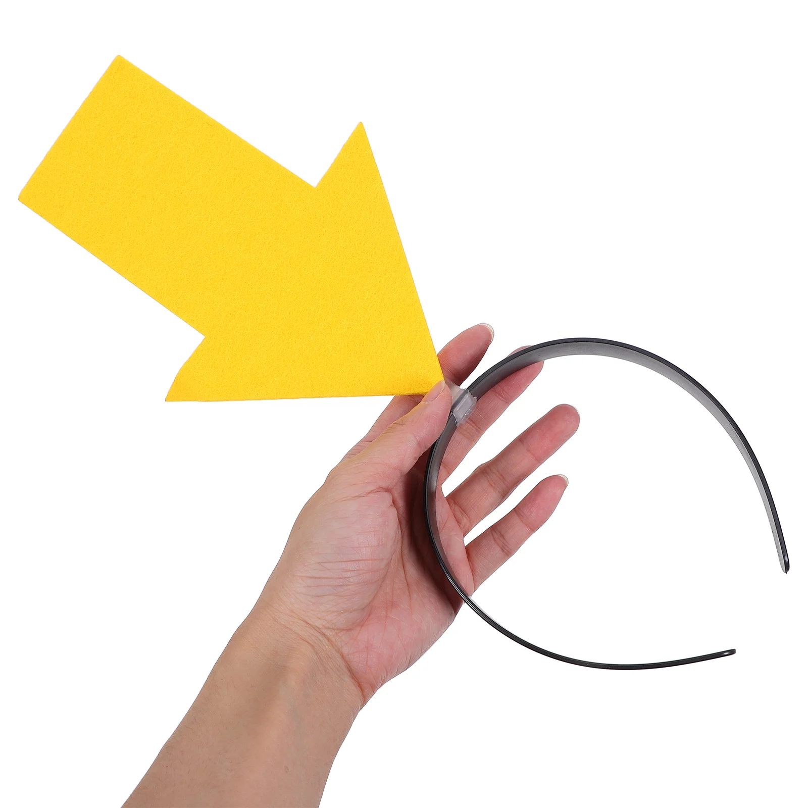 

2pcs Hair Hoop Creative Arrowhead Shape Headband Funny Arrow Cute Hairband Photo Prop Headdress Festival Party Birthday Decor