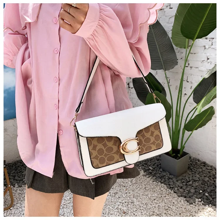 

2025 New! Women's Fashion Lychee Pattern Bag - Versatile Underarm, Shoulder & Messenger Carry