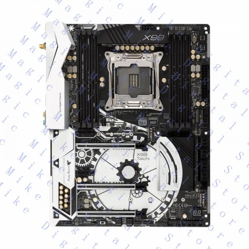 

H FOR ASRock X99 Taichi Motherboard Intel X99 LGA 2011-3 DDR4 M.2 ATX USB 3.1 CORE