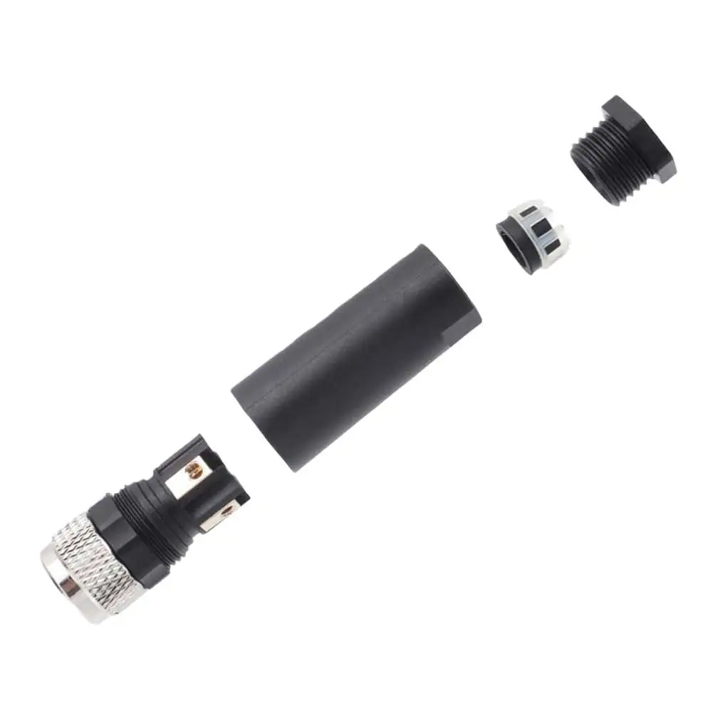 5Pcs M8 3-4 Pin Female Aviation Connectors Aviation Connector Female For Industrial Applications Power Tool Accessories