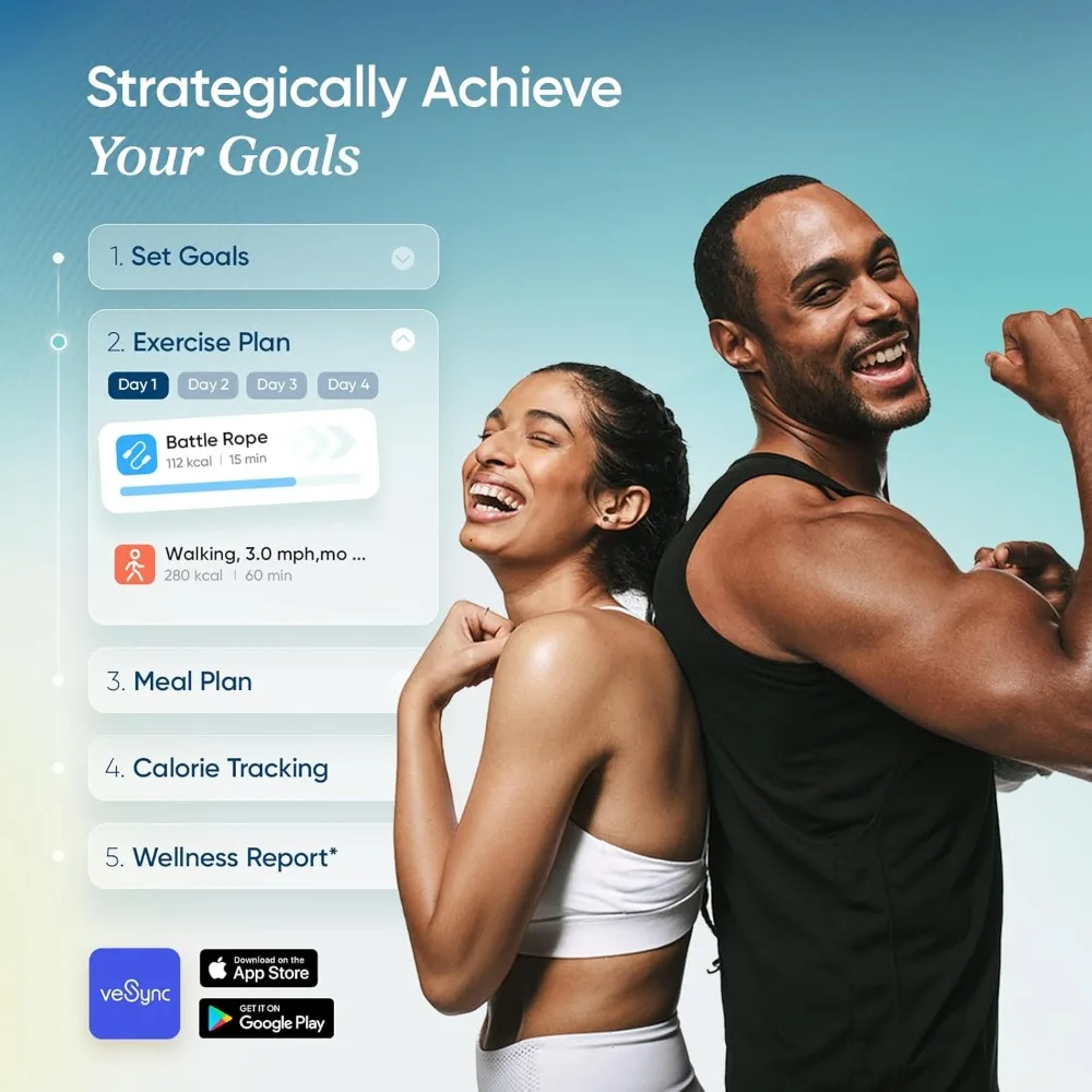 ميزان حمام رقمي متطور مع وزن الجسم وسمك البيئة ودهون الجسم وكتلة العضلات وعرض 13 مترًا صحيًا #5