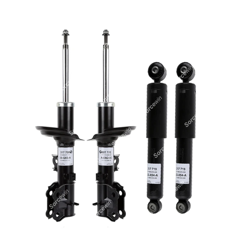 4PCS For Hyundai ACCENT IV Saloon I25 SOLARIS Auto Parts Suspension Strut Car Front Shock Absorber 546604L101 546504L101