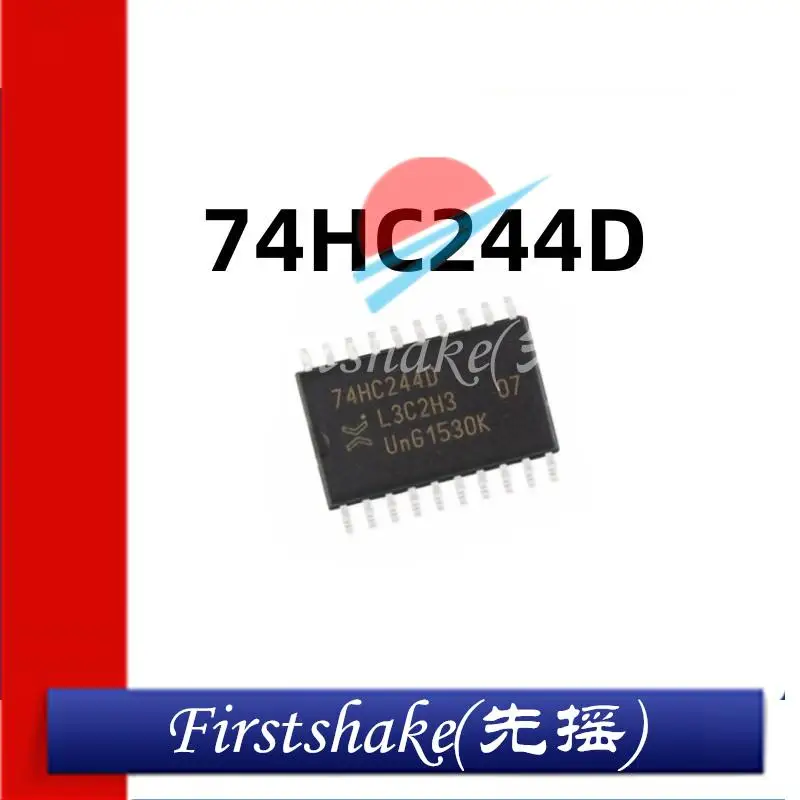 50Pcs Original 74HC244D SOIC-20 Three-state Output Eight-way Buffer/line Driver