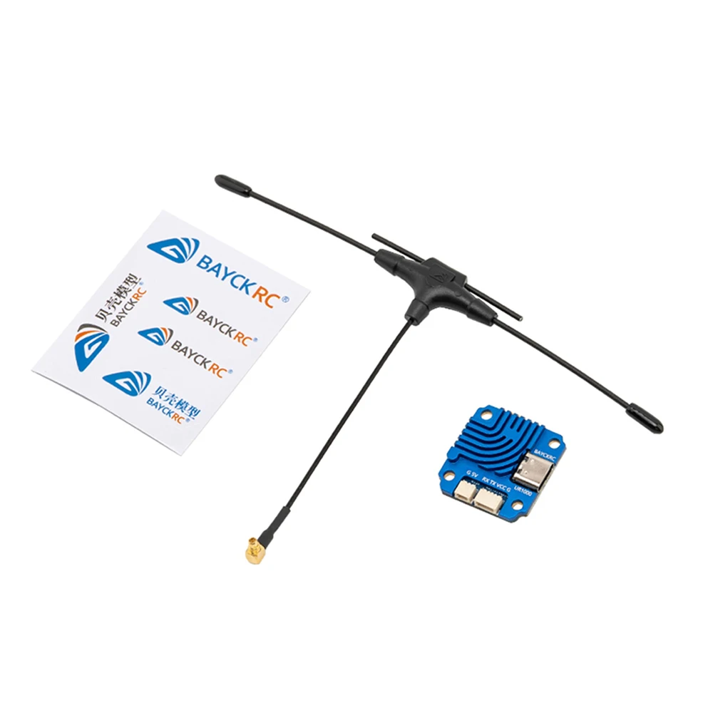 BAYCKRC UR1000 Dual Band 1000mW 868MHz/900MHz/2.4GHz RX Receiver for RC FPV Racing Drones Parts
