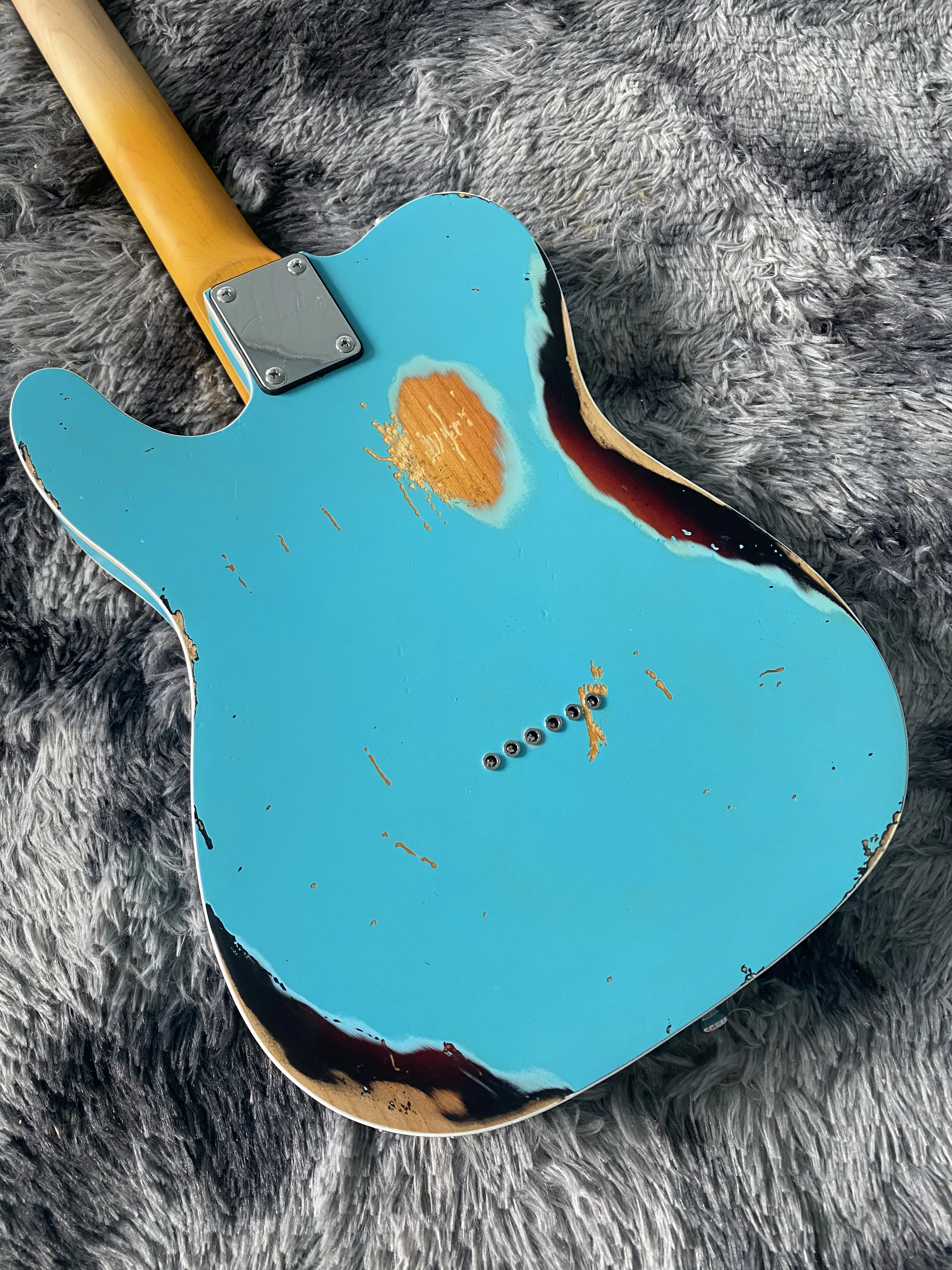 TL Blue Color Electric Guitar, Do the Old One, Factory Direct Sales, Customized, Free Shipping