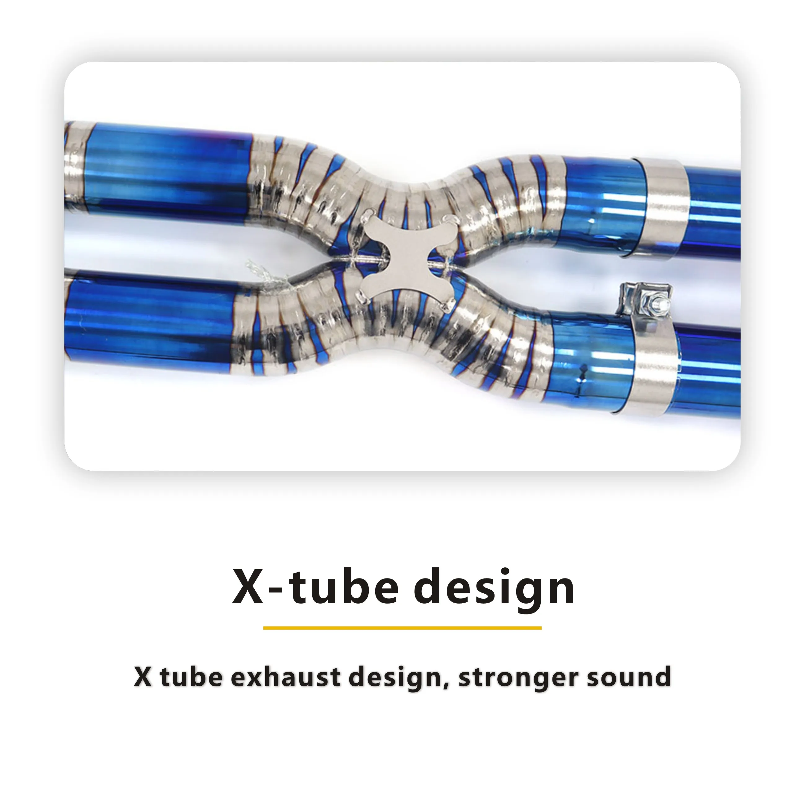 Ouchi Exhaust System titanium alloy High Flow Performance catback for BMW M550i G30 Car Accessories🛠