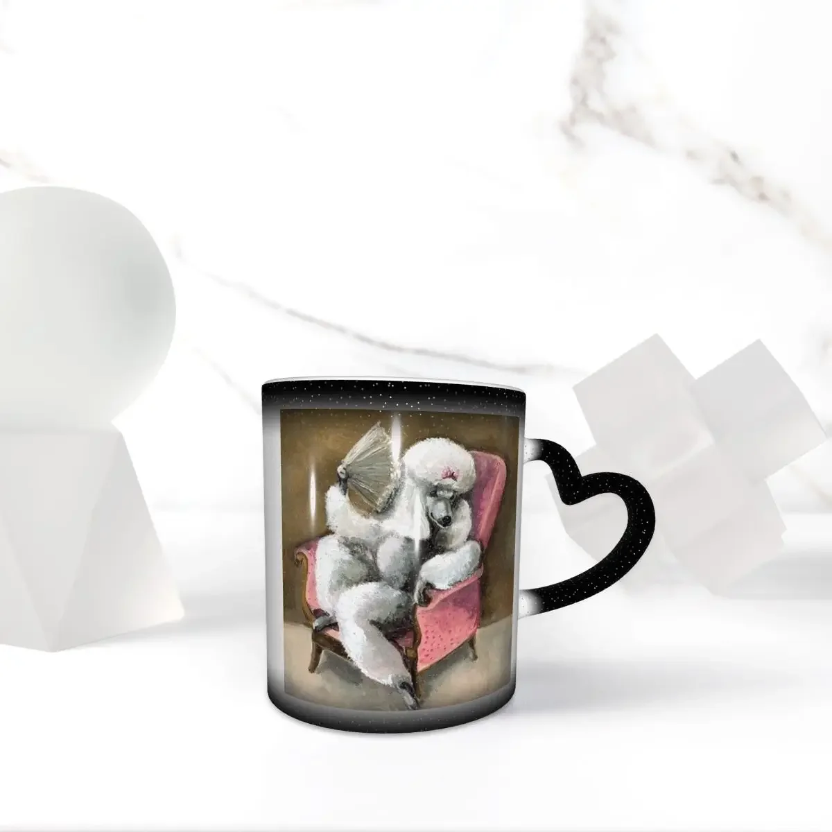 

Poodle Cute Pet Dog Mug Funny Ceramic Coffee Cups Tea Mugs Milk Cup Drinkware Gifts for Woman Man