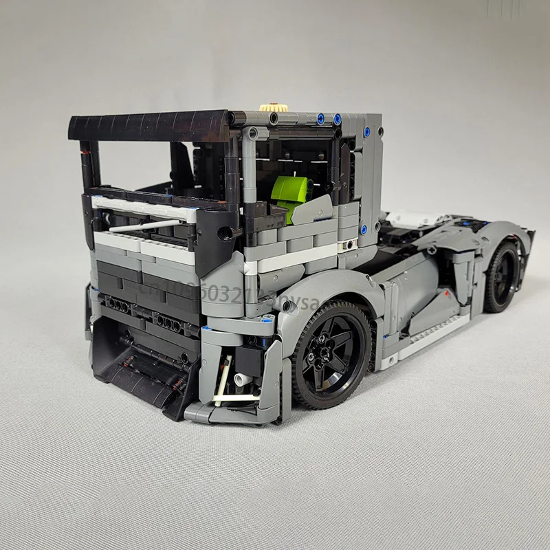 ชุดตัวต่อ NEW 1670 ชิ้น MOC รถบรรทุกหนักอัศวินเหล็ก รุ่น 42156 ของเล่นตัวต่อประกอบเอง