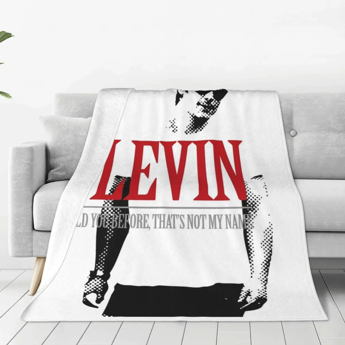 Cozy Lucky Scarface Slevin Blanket Merchandise Sofa Decorative Parody Film 2024 Throws And Blanket Super Soft Velvet for Outdoor