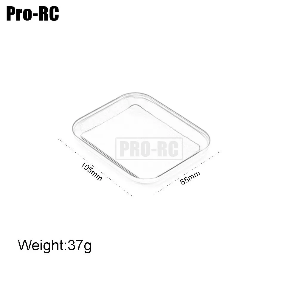 1Pcs Aluminium Magnetische Ablage Platte 105mm * 85mm Schraube Mutter Dichtung Werkzeuge für RC Auto boot Modell Reparatur Teile