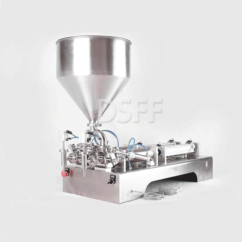 

Efficient Double Head Automatic Peanut Butter Can Filling Machine Raspberry Jam Honey Paste Packaging Machine