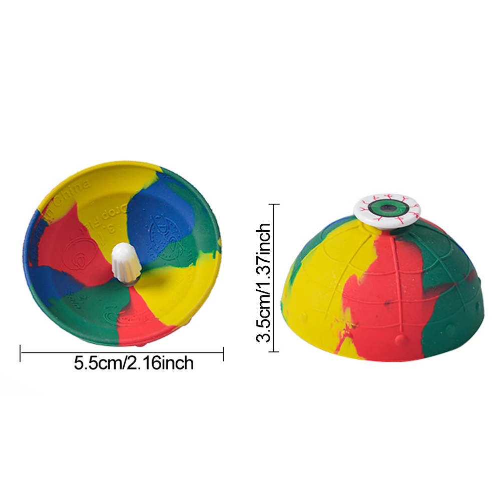 새로운 피젯 장난감 힙합 팝 고무 스트레스 방지 바운싱 볼, 바운스 스피너 볼, 스피닝 탑 점프 포퍼 볼, 아이 장난감