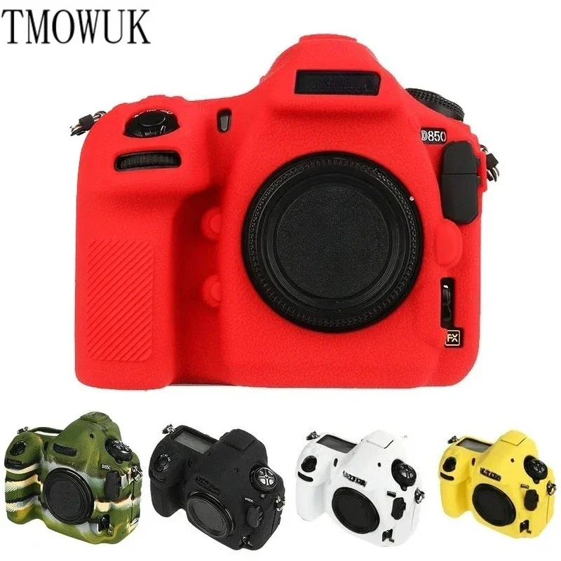 Capa protetora para nikon d850 capa de silicone corpo da câmera de borracha macia capa protetora da câmera pele