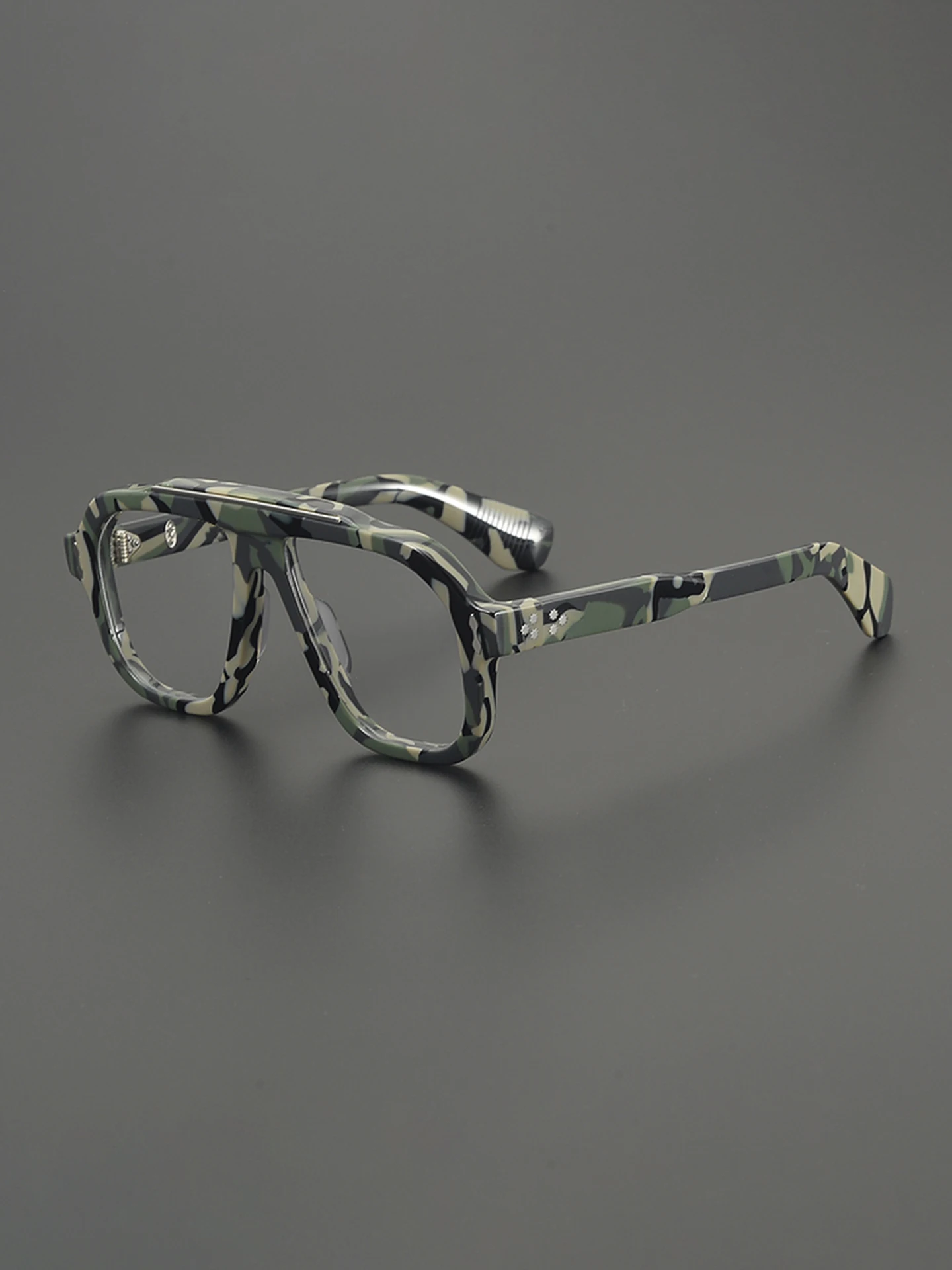 

Vintage Classic Pilot Glasses Frame Men Optical Prescription Eyewear Acetate Women Myopia Reading Retro Eyeglasses Custom Logo