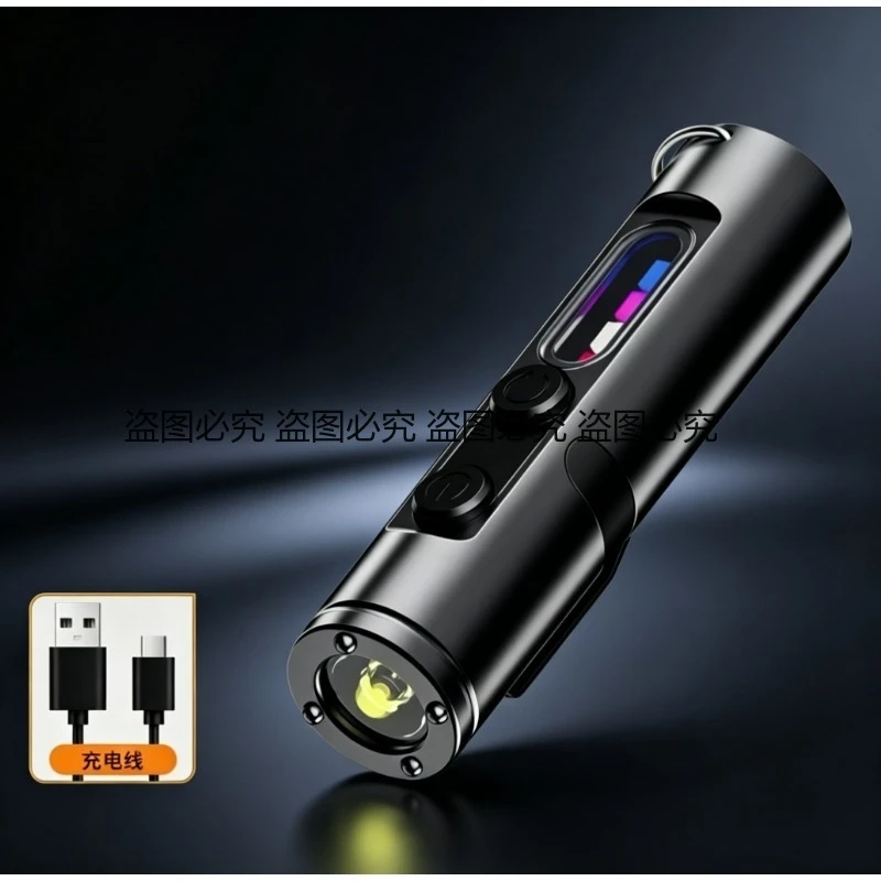 mini-edc-flashlight-portable-rechargeable-strong-light-for-outdoor-work-searching