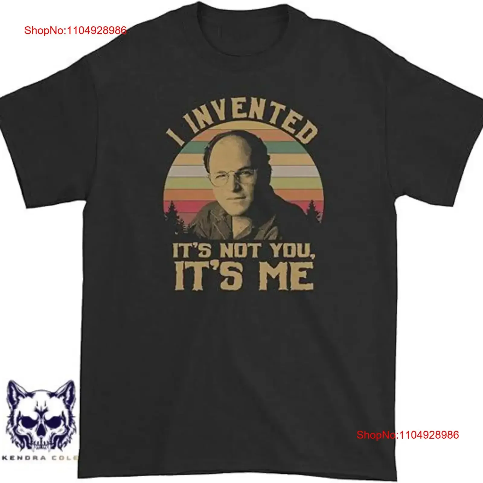 

I Invented It's Not You Me T Shirt Meme Movie George Costanza Vintage Seinfeld Tv Show Quote Jason Alexander vintage Washed