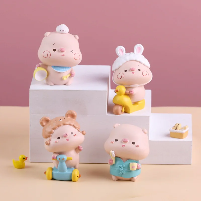 

Lulu Pig Pi Yo Pig Sweet Everyday Blind Box Toy Caja Ciega Guess Girl Figures Cute Kawaii Doll Model Birthday Gift Mystery Box