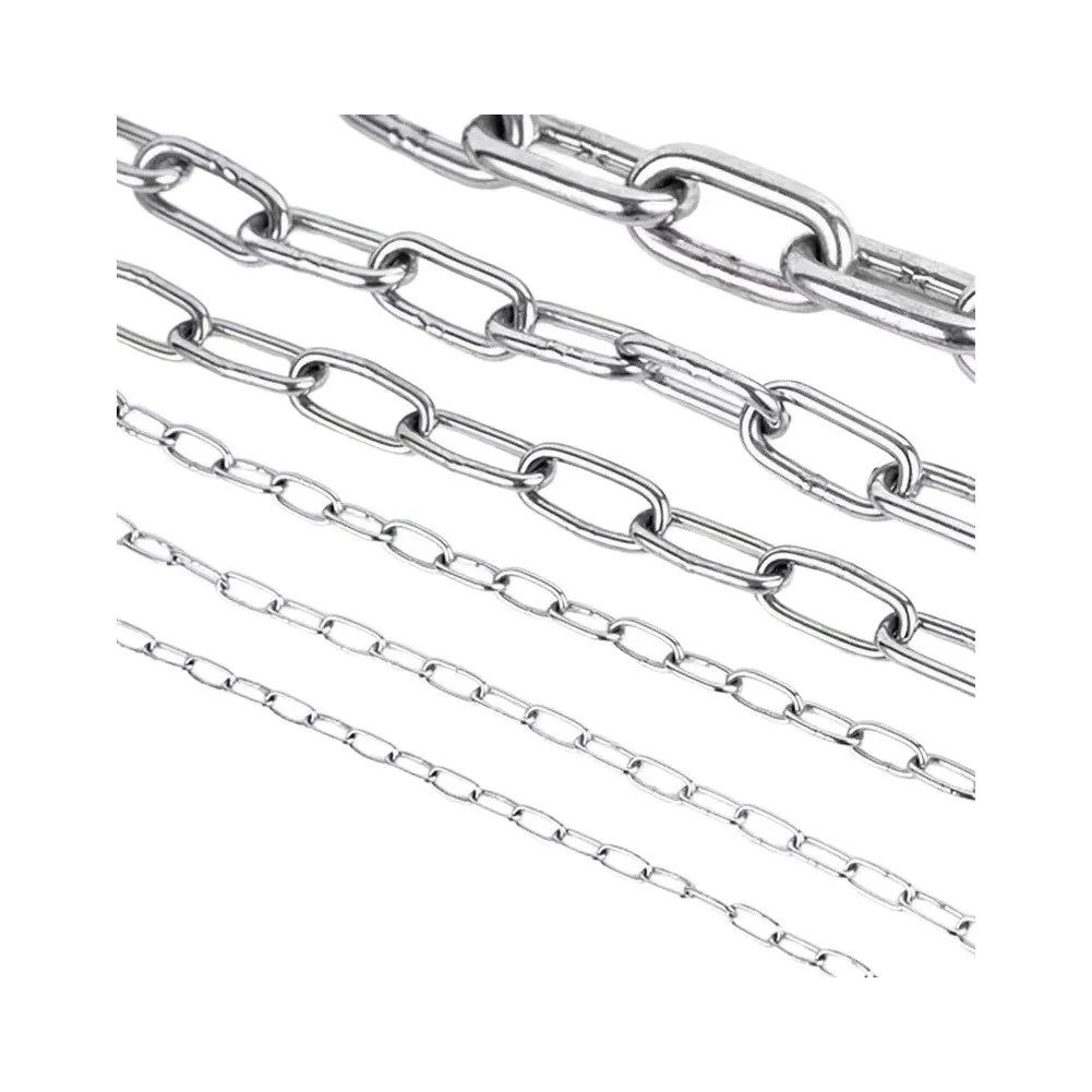 316 Stainless Steel Chain for Marine Environments 2M Length Suitable for Anchoring Hanging Lights Fencing and Repairs