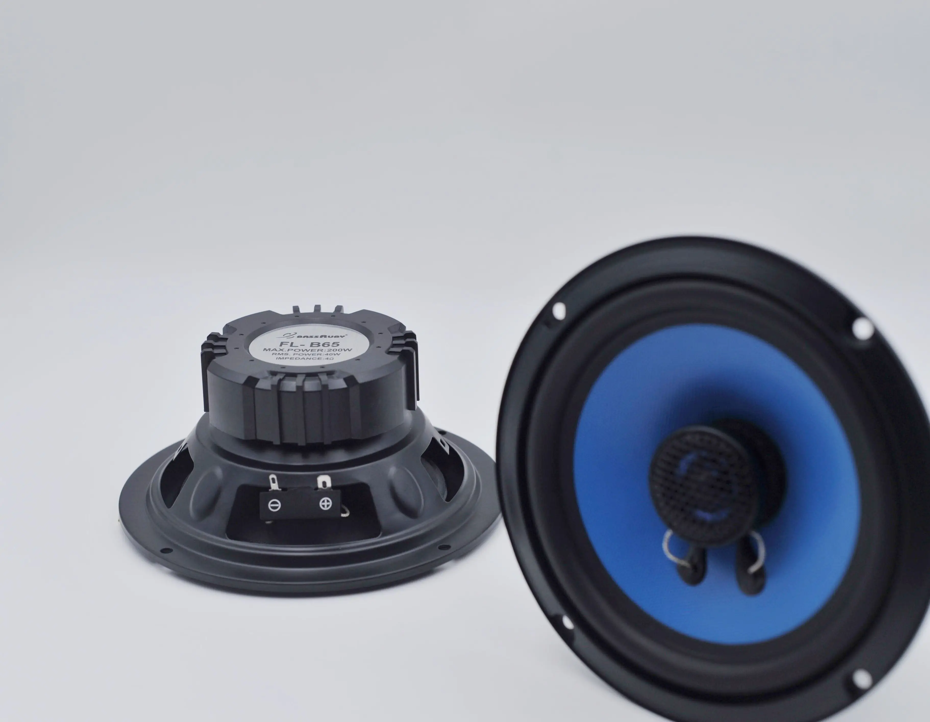 1 set BASSRUBY Car Audio 6-1/2