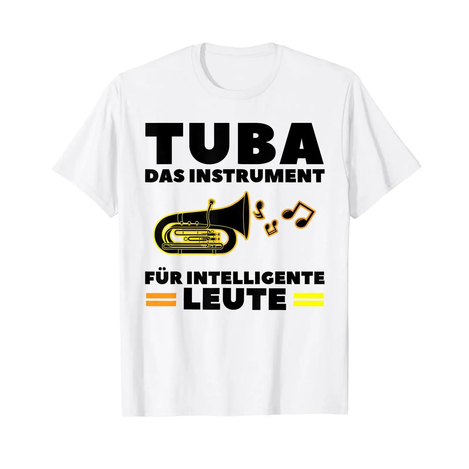 Tuba for intelligent people music T shirt vintage Washed designer clothes Breathable Slightly Versatile Stylish Unisex