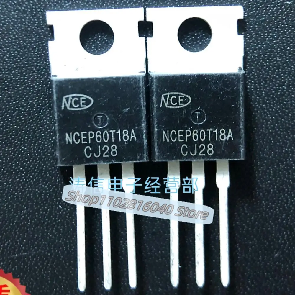 10PCS/Lot NCEP60T18A  TO-220 60V180A NMOS  Best Quality Imported Original Spot