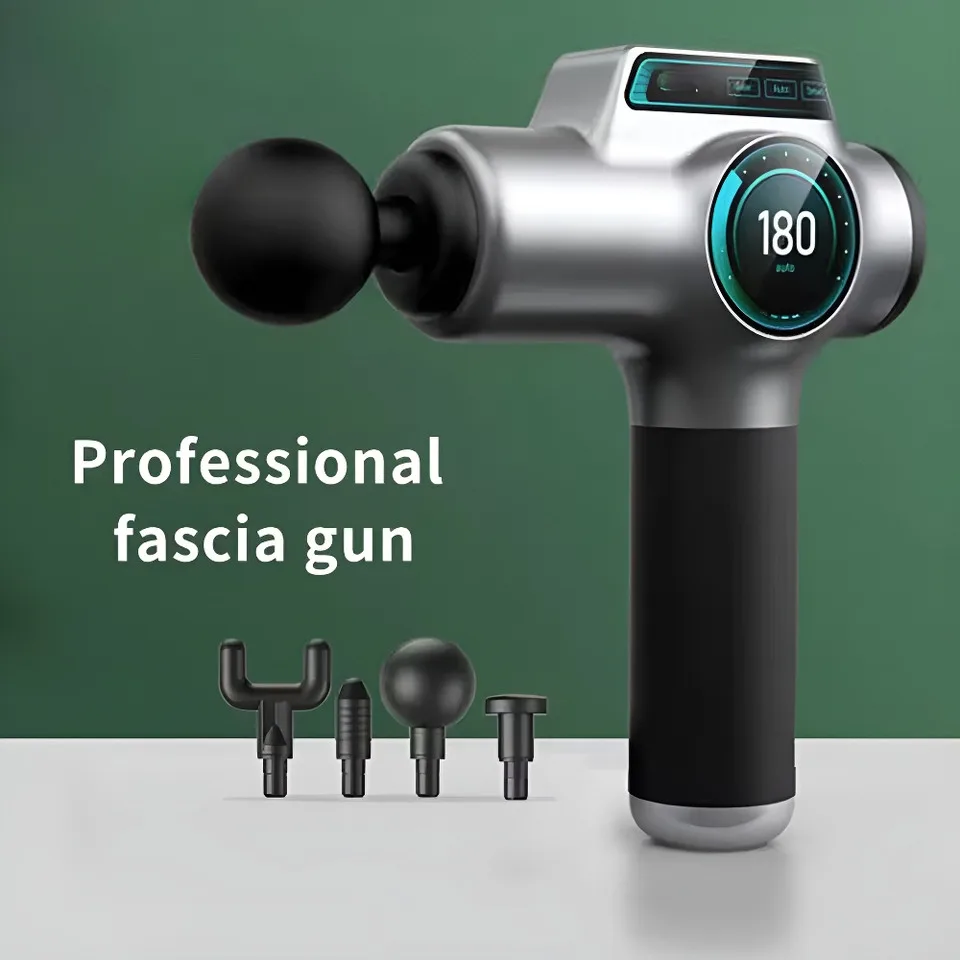 

99 Level Massage Gun Fascia Deep Muscle Relax Body Neck Massager Electric Fitness Equipment Noise Reduction Male Female