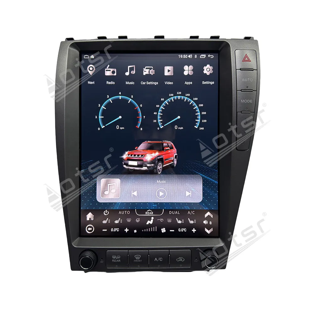 Car Accessories Panel Android 13.0 12.1 inch Touching Screen Car Radio For Lexus ES350 2006-2012 GPS Navigation Stereo Head Unit