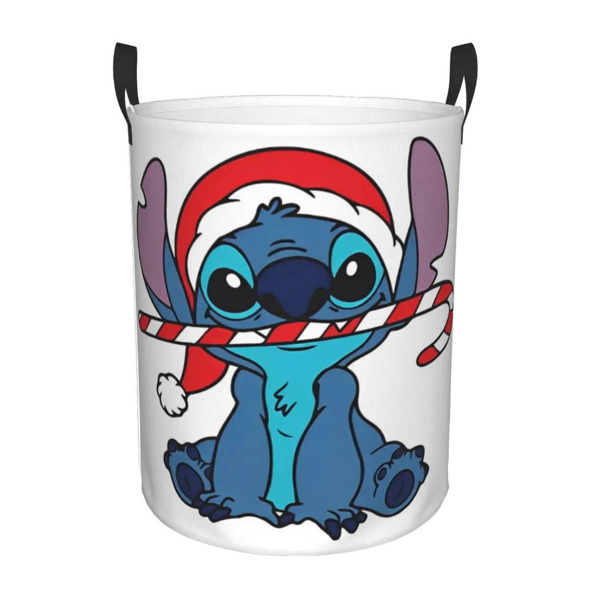 Merry Christmas Stitch & Lilo Toys Bin Baskets PlayRoom Storage Basket for Toys