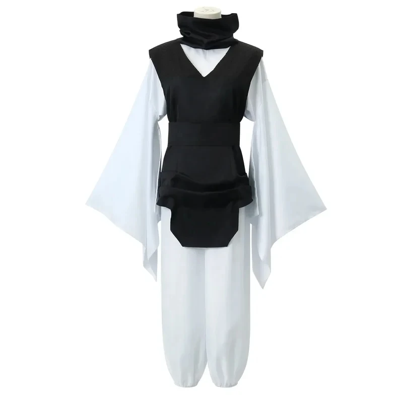 Disfraz de Anime Choso Kaisen, Top+Chaleco+Pantalones, Uniforme Negro y Marrón para Mujeres y Hombres, Disfraz de Hermano para Halloween, Carnaval, Fiesta gf;.9