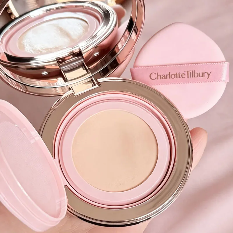 Charlotte Makeup Air Cushion Lightweight Lasting Moisture Oil Control Eyeshadow Palette Multi‑Purpose Natural Tilbury Cosmetics